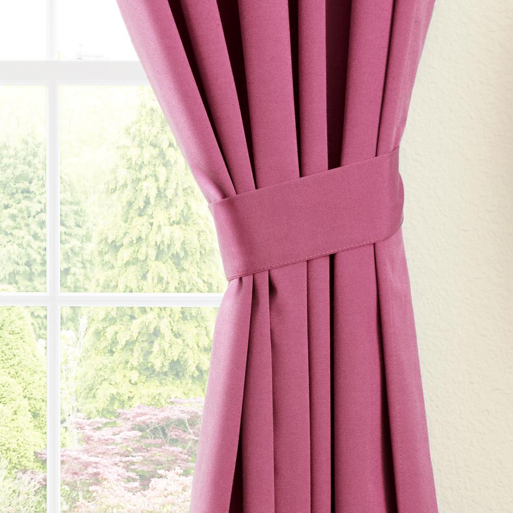 Blazing Needles 63-inch by 52-inch Twill Curtain Panels (Set of 2). Picture 2