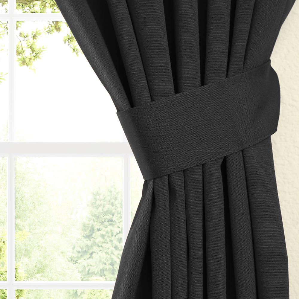 Blazing Needles 63-inch by 52-inch Twill Curtain Panels (Set of 2). Picture 1
