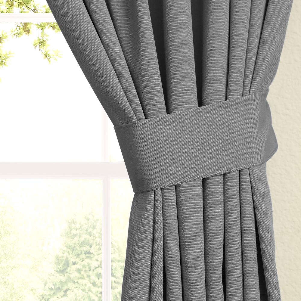 Blazing Needles 63-inch by 52-inch Twill Curtain Panels (Set of 2). Picture 2