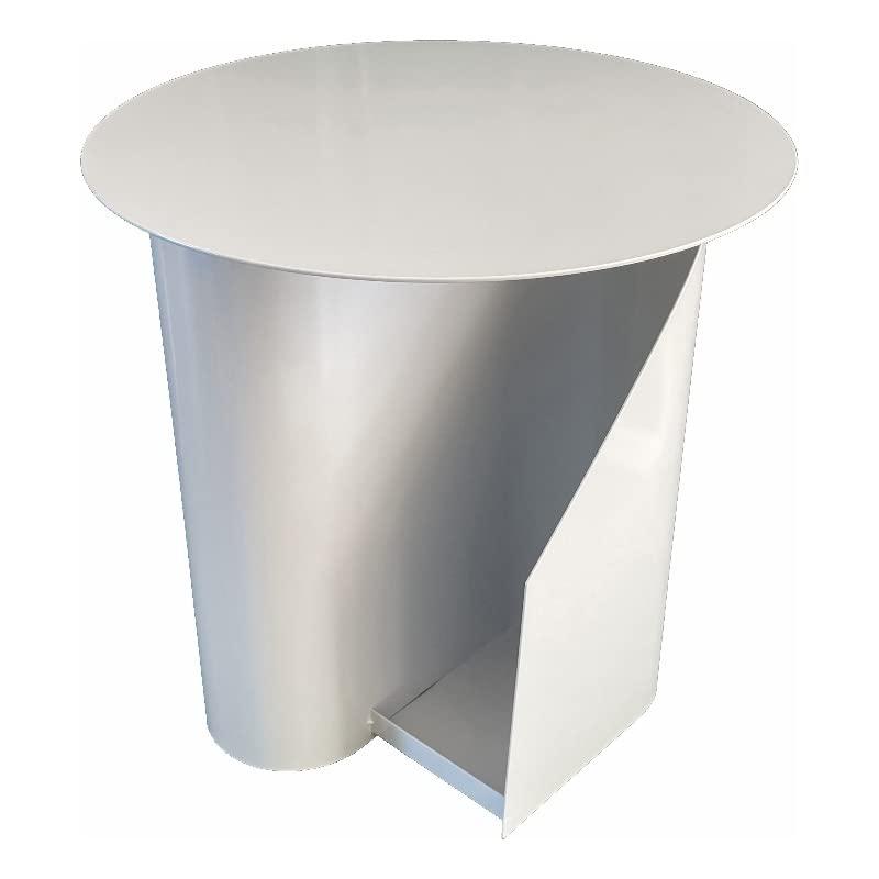 Que Magazine Table White. Picture 1