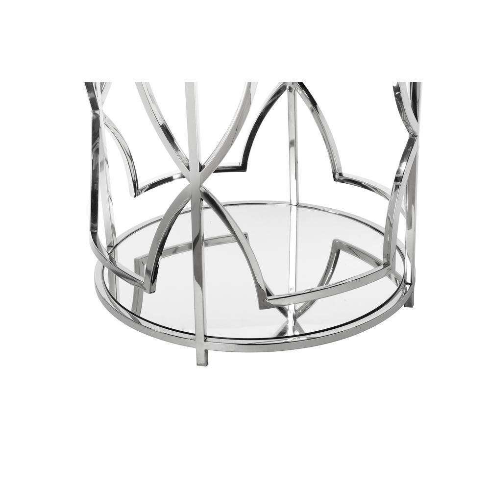 Z-Edward Round Side Table Steel. Picture 4