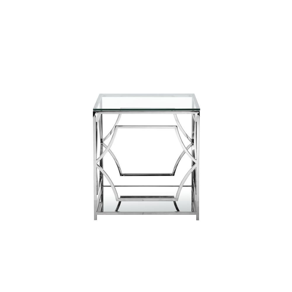 Z-Edward Square Side Table Steel. Picture 2
