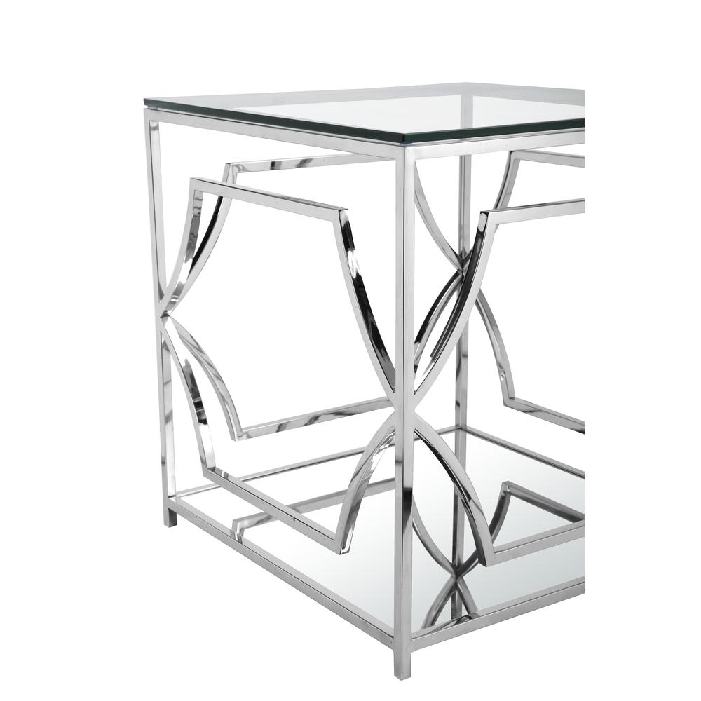 Z-Edward Square Side Table Steel. Picture 3