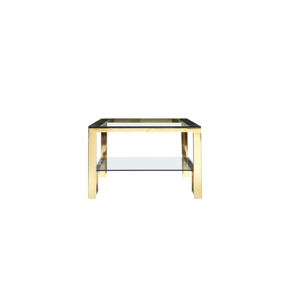 Z-Laurence Long Coffee Table Gold. Picture 3