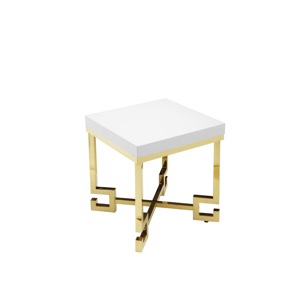 Z-Sophia Side Table White. Picture 4