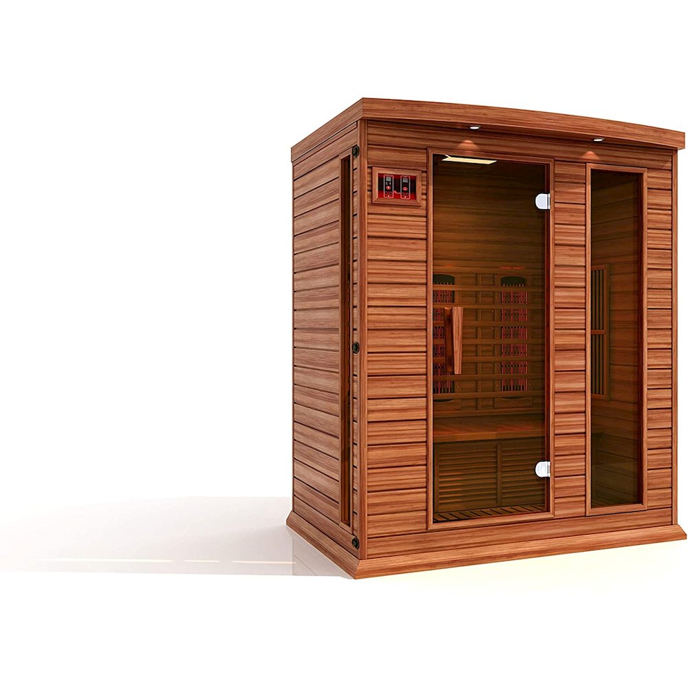 3-Person Full Spectrum Near Zero EMF (Under 2MG) FAR Infrared Sauna. Picture 3
