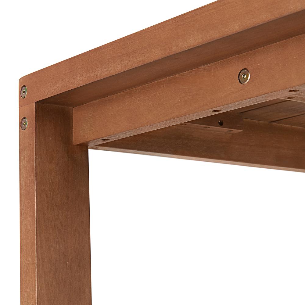 Weston Eucalyptus Wood Outdoor Dining Table. Picture 6