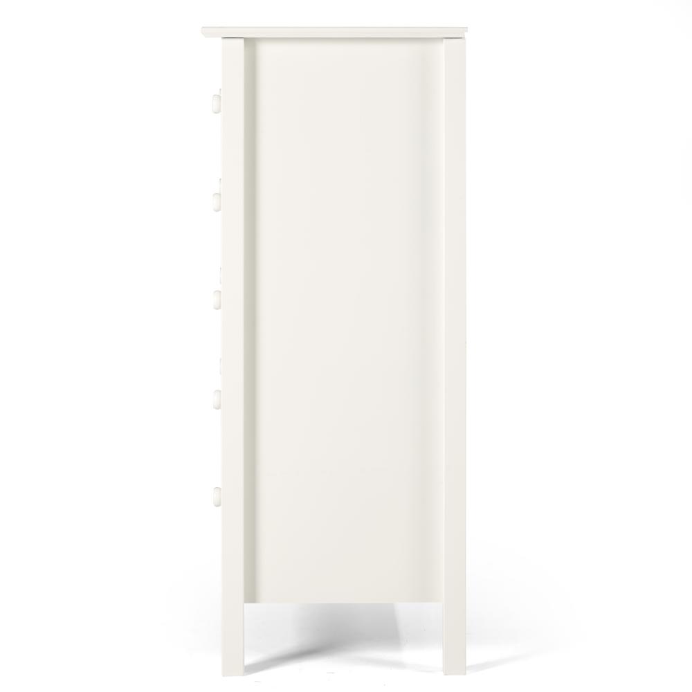 Simplicity 5-Drawer Chest, White. Picture 12