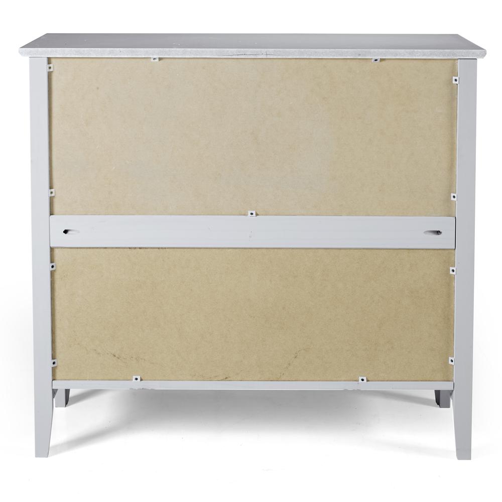 Simplicity Under Window Bookcase, Dove Gray. Picture 13