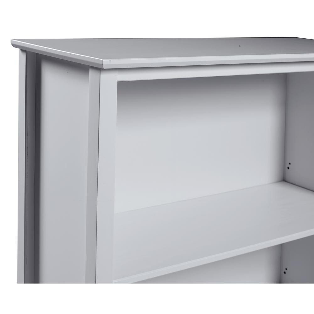 Simplicity Tall Bookcase, Dove Gray. Picture 11