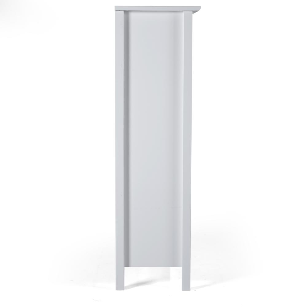 Simplicity Tall Bookcase, Dove Gray. Picture 12