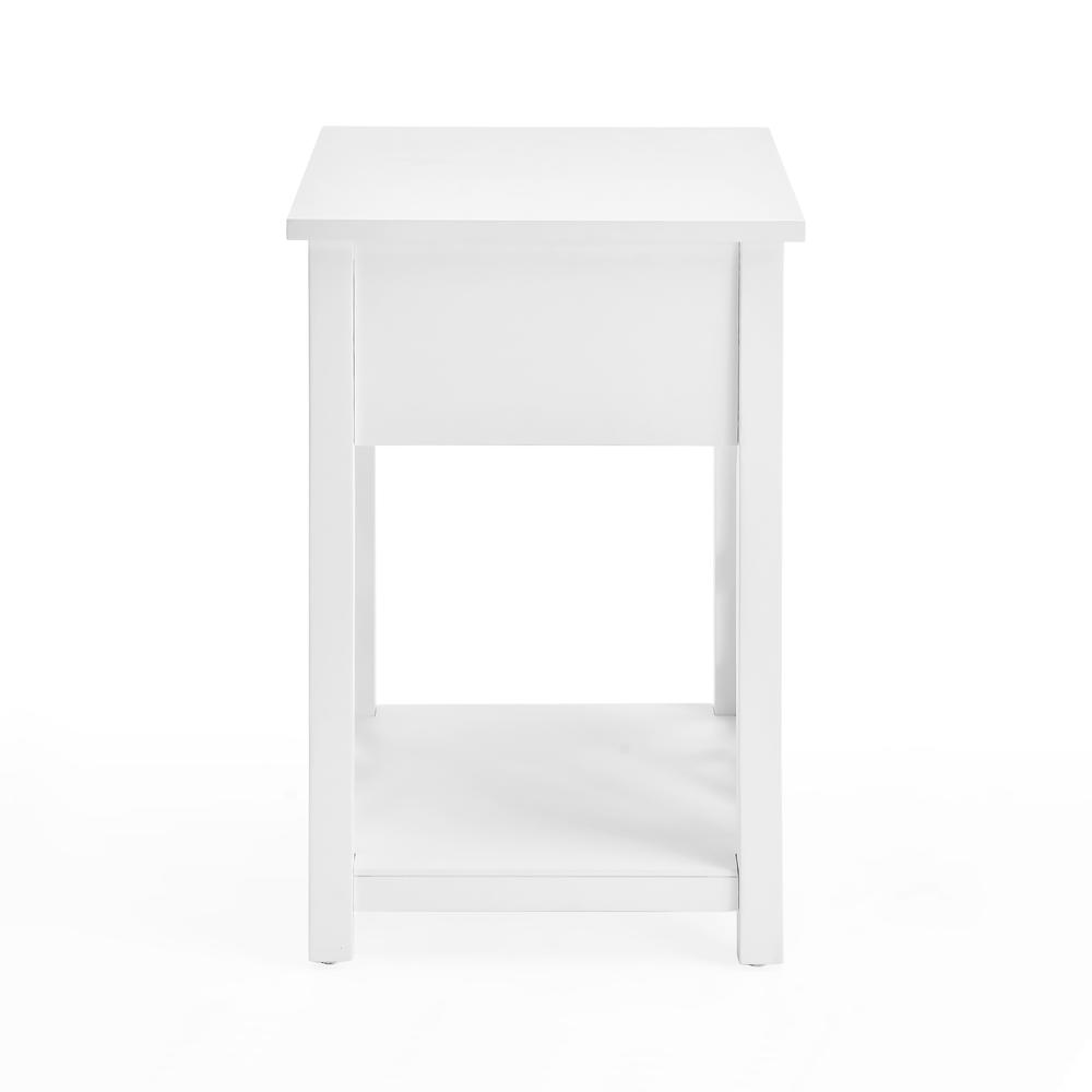Coventry Wood End Table with Drawer and Shelf. Picture 17