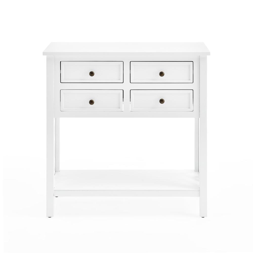 Coventry 32"W Wood Console Table with 4-Drawers. Picture 14
