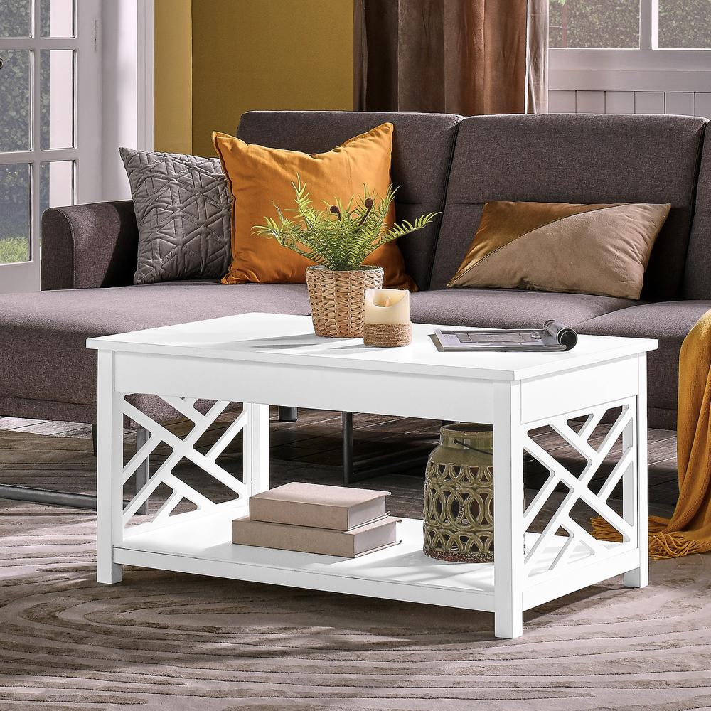 Coventry 36"W Wood Coffee Table. Picture 10