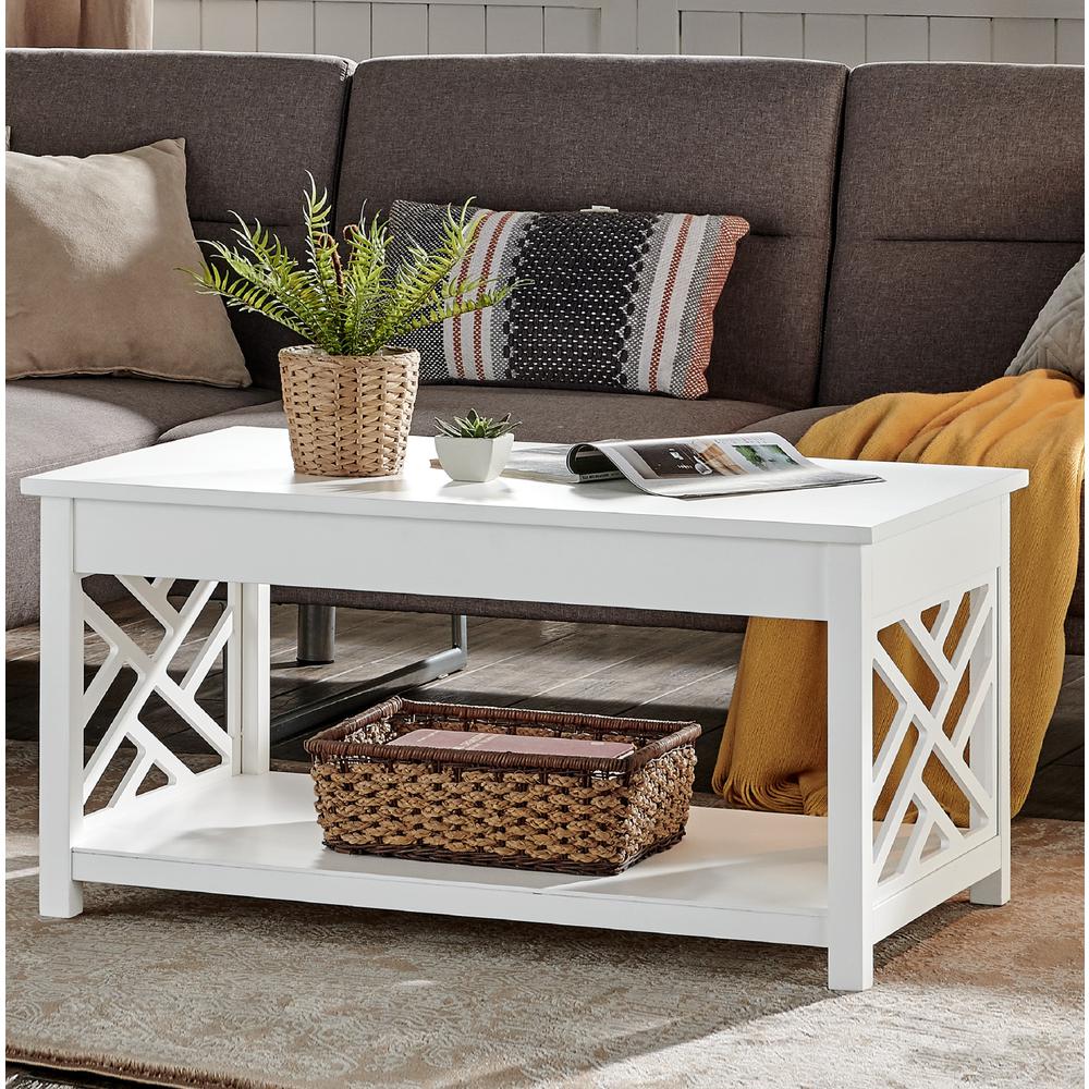 Coventry 36"W Wood Coffee Table. Picture 14