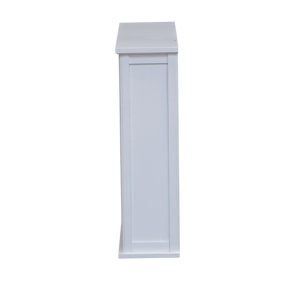 Dorset 27"W x 29"H Wall Mounted Bath Storage Cabinet with Two Doors and Open Shelf. Picture 12