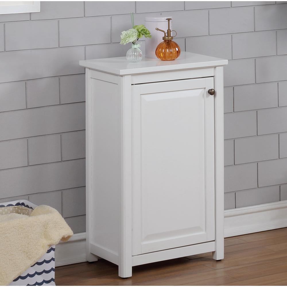 Dorset 17"W x 29"H Floor Bath Storage Cabinet with Door. Picture 8