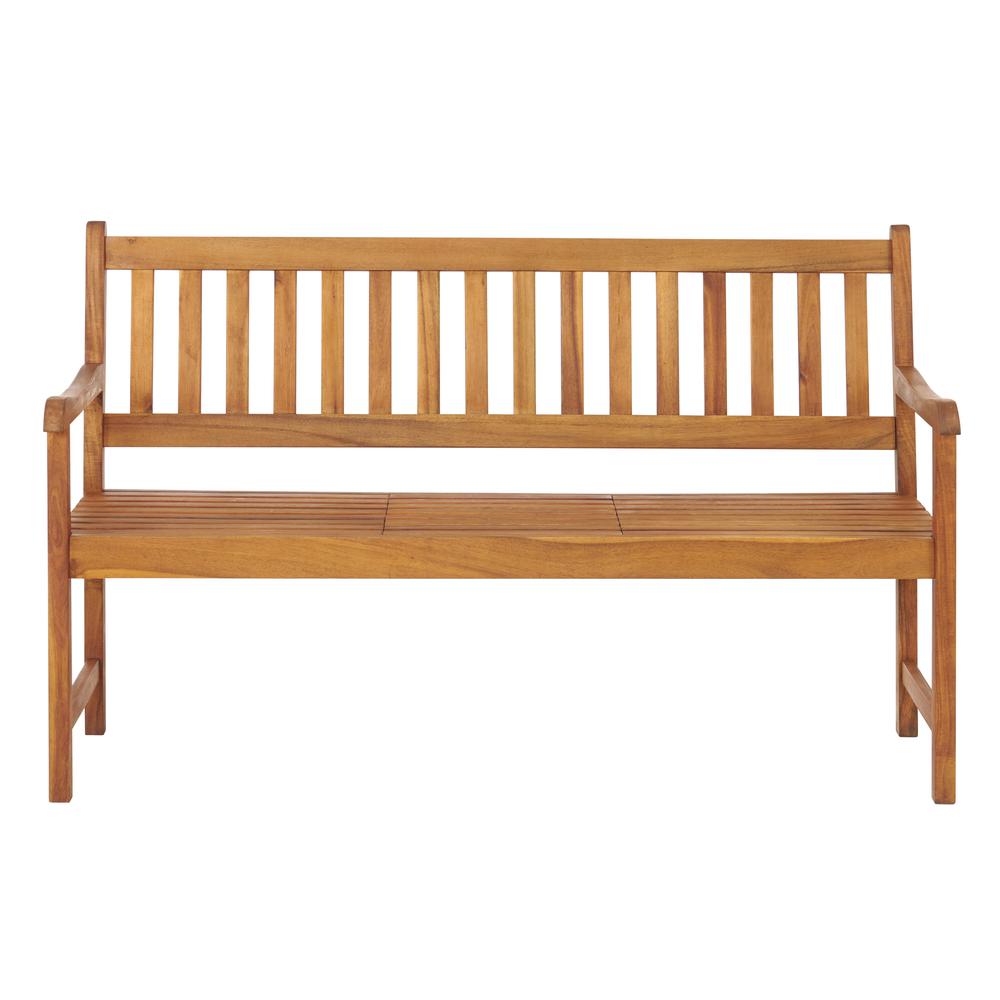 Bristol Two Seat Bench with Pop Up Table. Picture 3