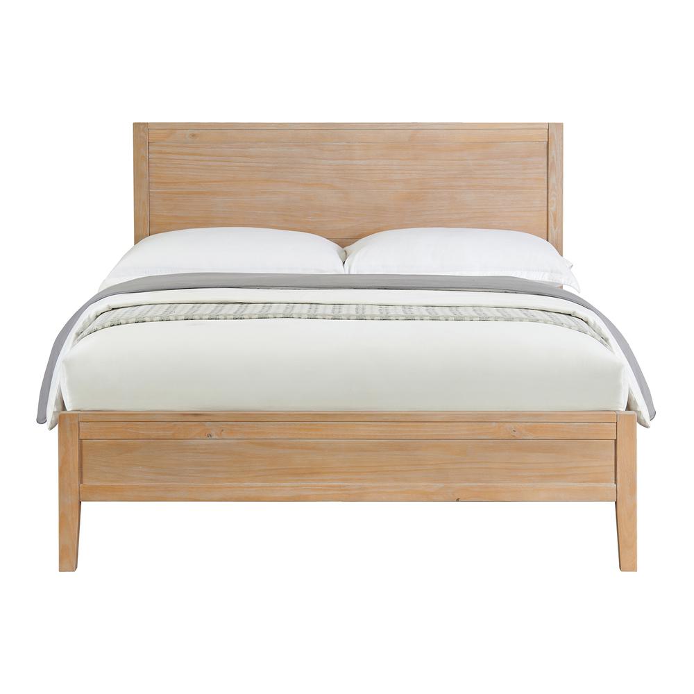 Arden Panel Wood Queen Bed. Picture 1