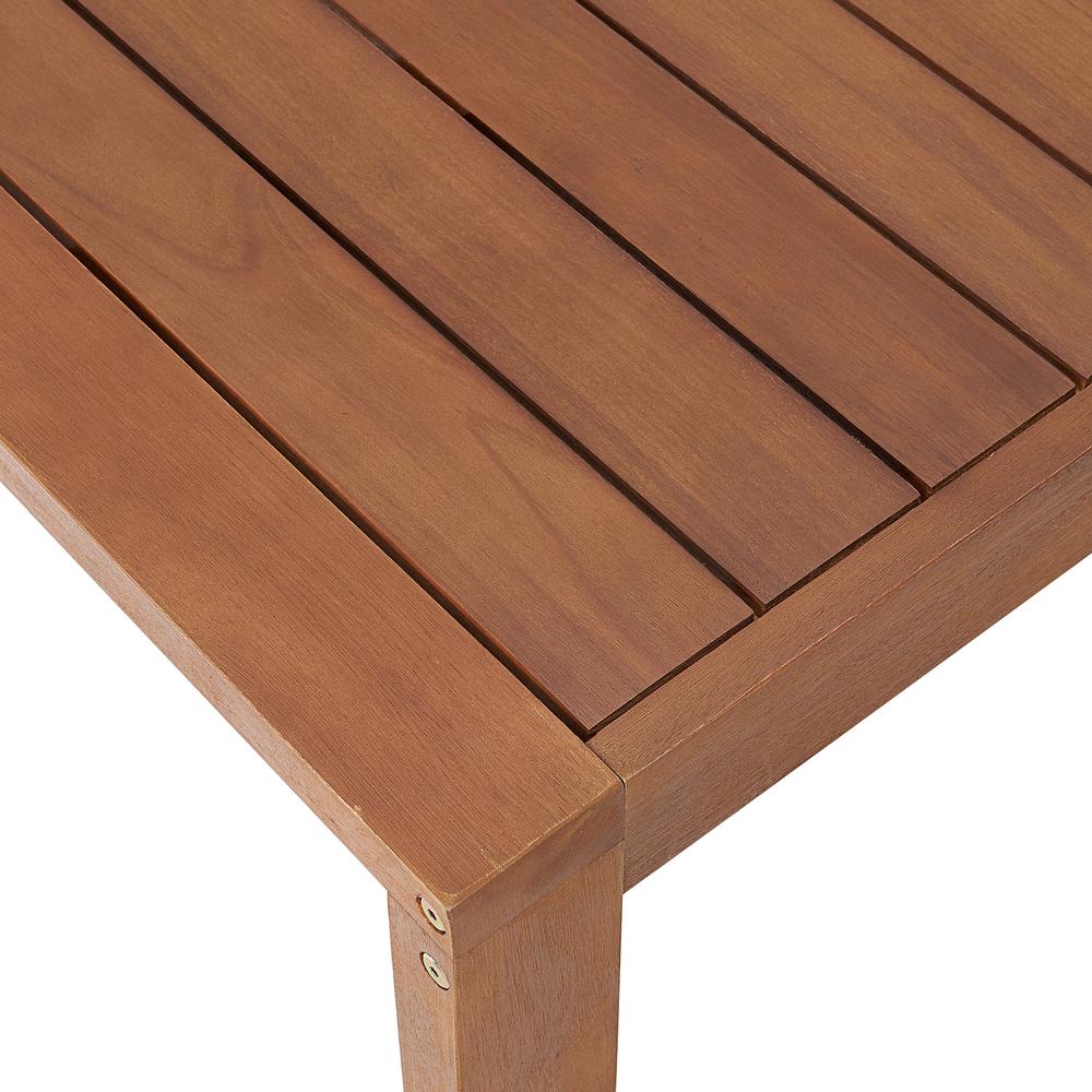 Weston Eucalyptus Wood Outdoor Dining Table. Picture 5