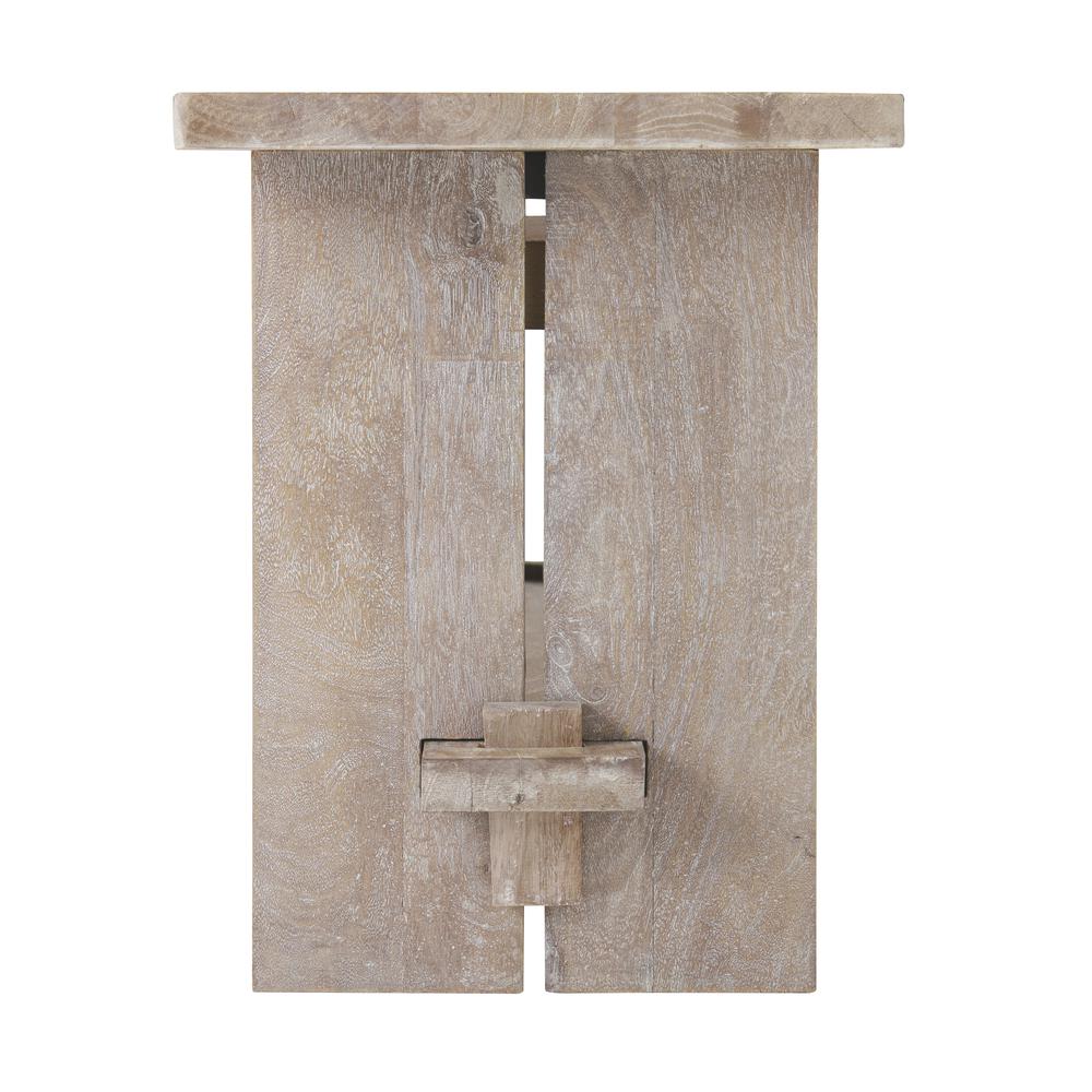 Castleton Mango Wood 40"W Bench. Picture 5