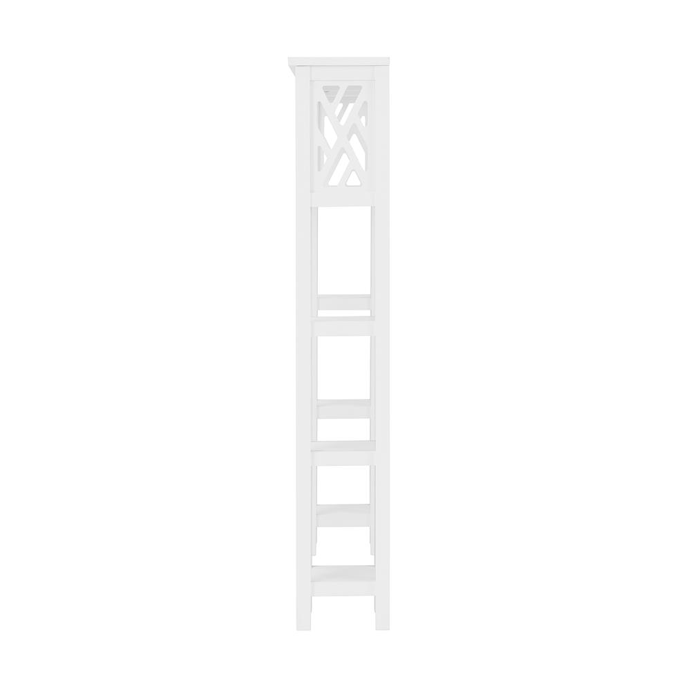 Coventry 39"W x 48"H Bathroom Over Toilet Open Shelving Unit with Left and Right Side Shelves. Picture 4