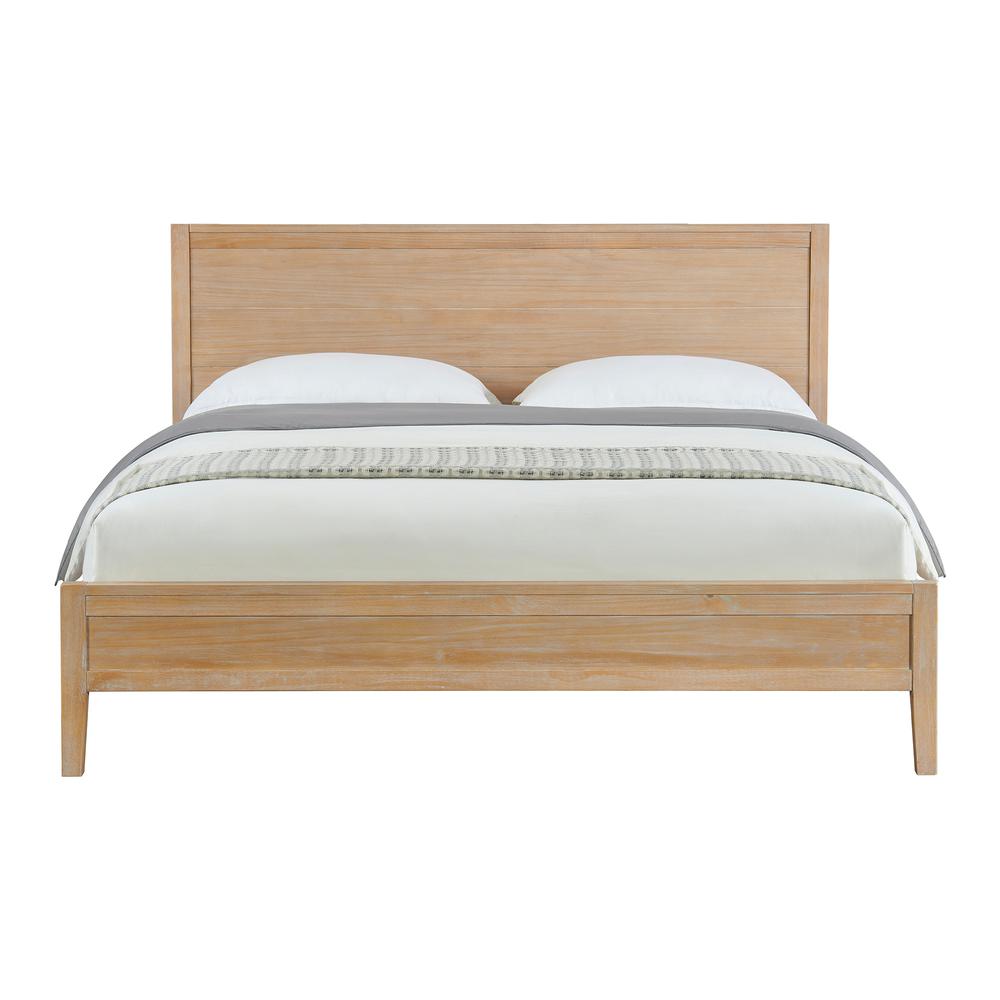 Arden 5-Piece Bedroom Set with King Bed,  Two 2-Drawer Nightstands with open shelf, 5-Drawer Chest, 6-Drawer Dresser. Picture 1