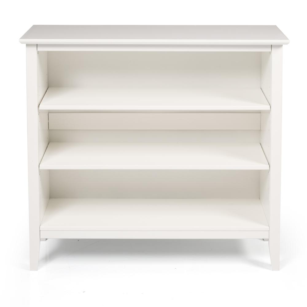 Simplicity Under Window Bookcase, White. Picture 3