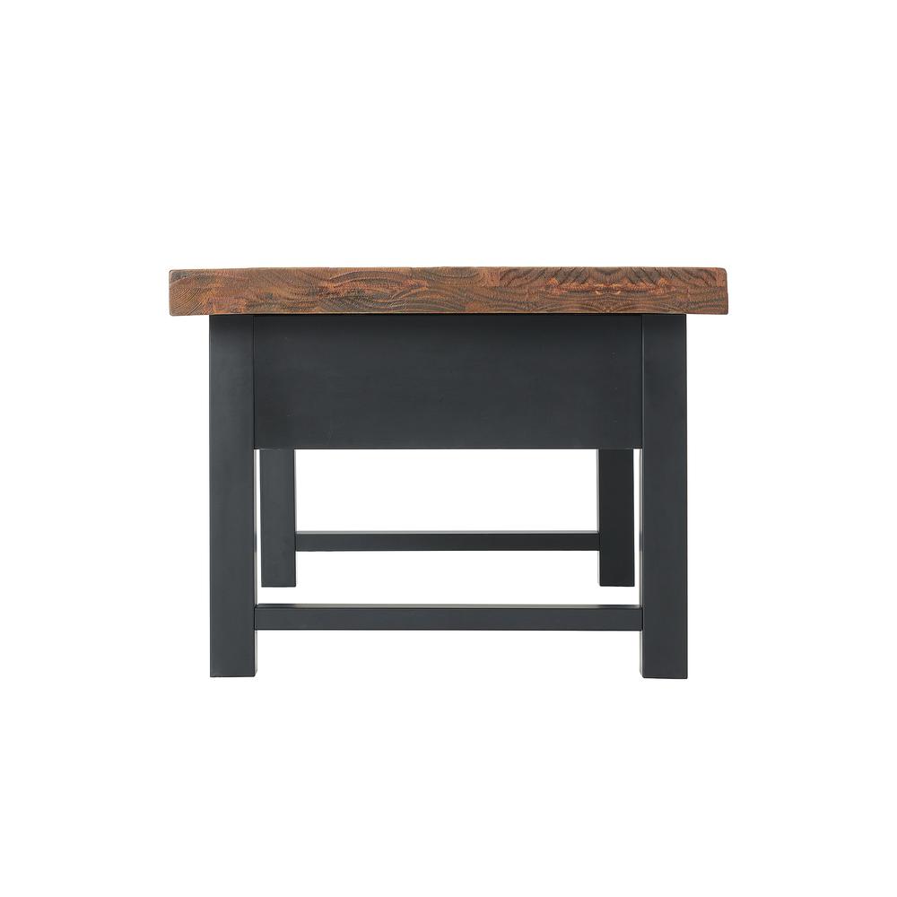 Pomona 4-Piece Living Room Set with 42"W Lift Top Coffee Table,  Sofa/TV Console Table, and Two End Tables with Shelves. Picture 10