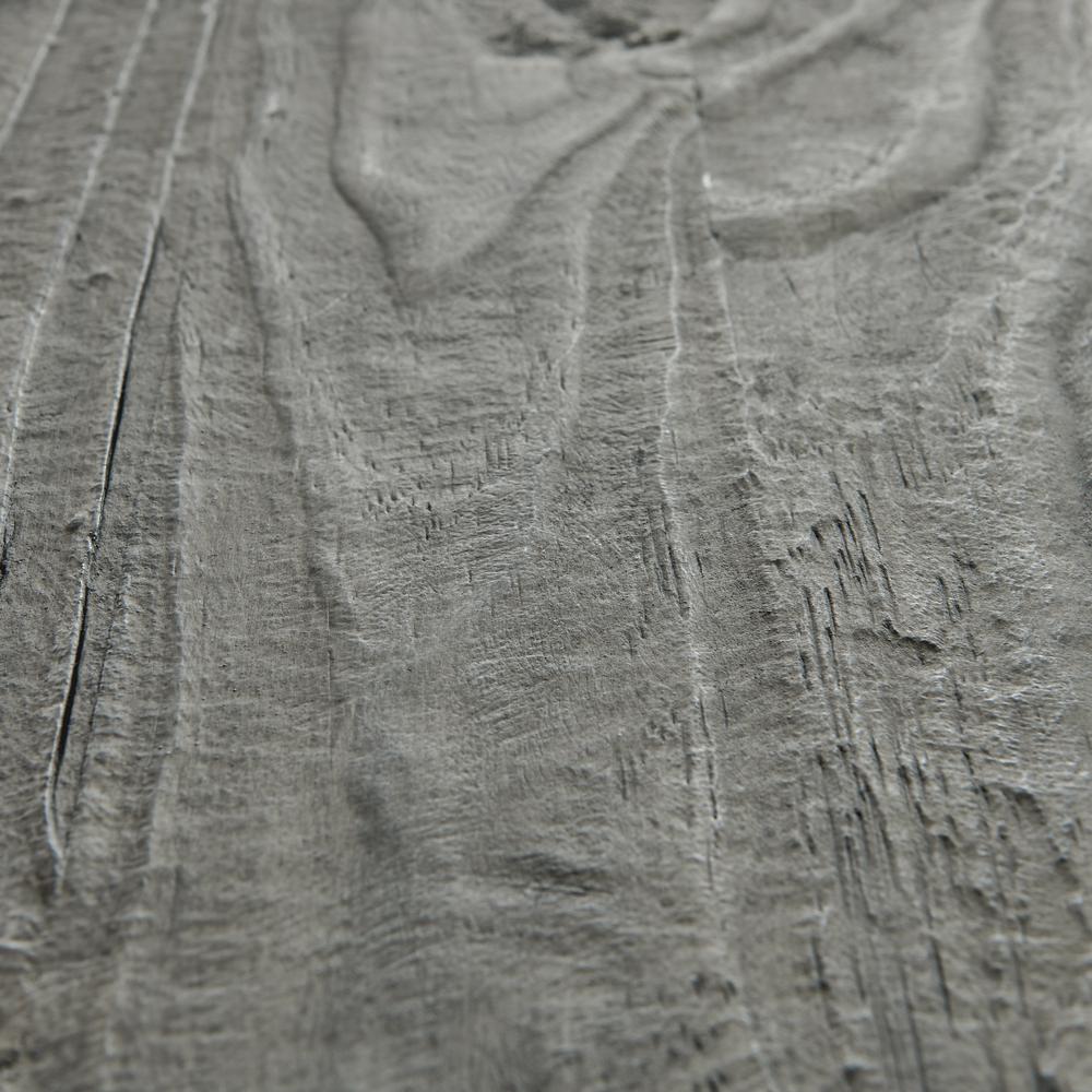 Pomona 42" Metal and Reclaimed Wood Coffee Table, Slate Gray. Picture 8