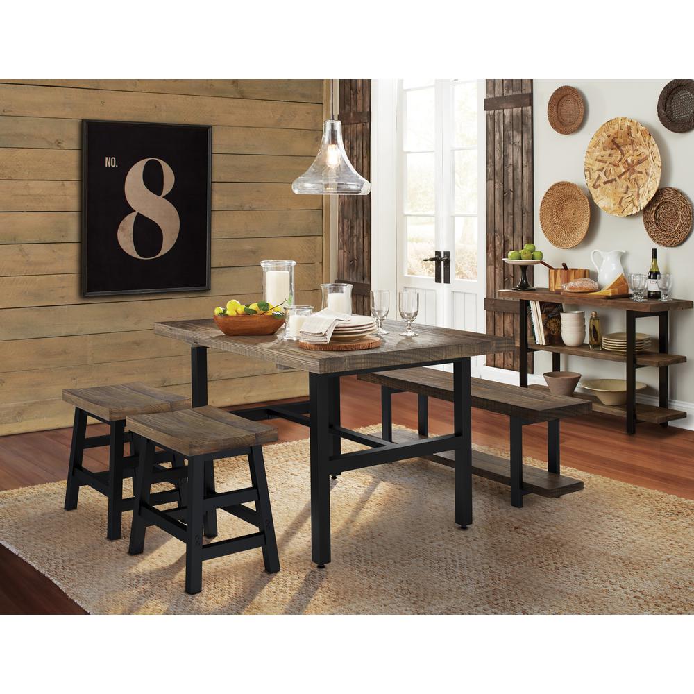 Pomona - Reclaimed Wood 20"H Barstool. Picture 10