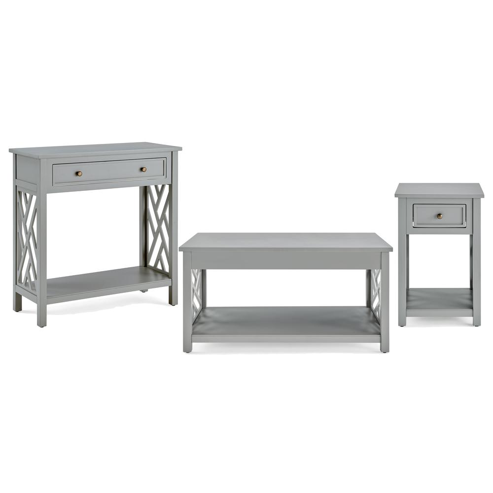 Coventry 36" Coffee Table, End Table and Console/TV Table, Set of 3. Picture 1