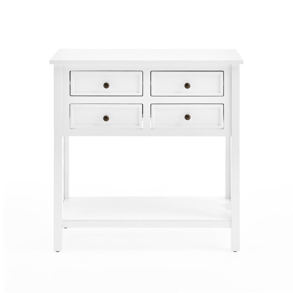 Coventry 32"W Wood Console Table with 4-Drawers. Picture 3