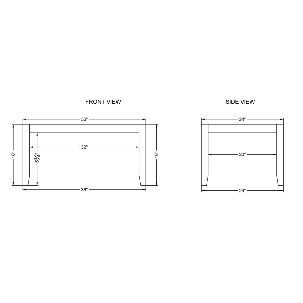Newport 4-Piece Faux Concrete and Wood Living Room Set. Picture 2
