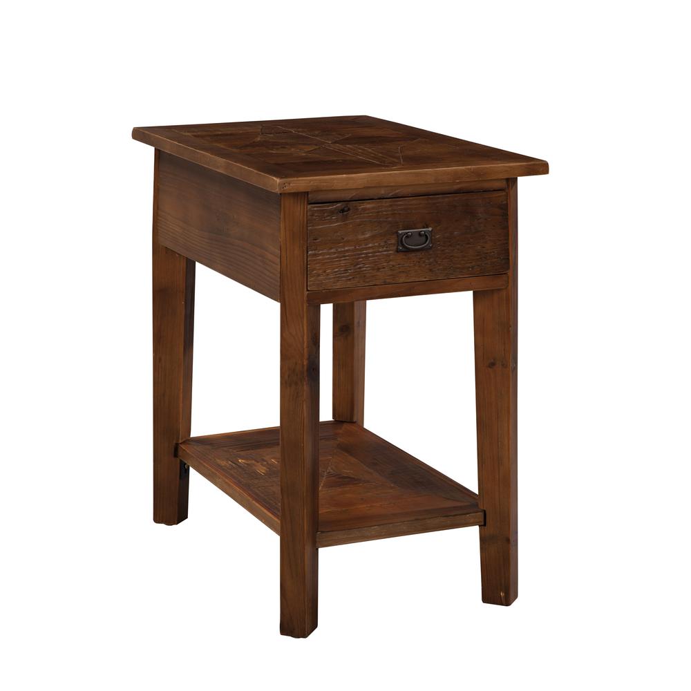 Revive - Reclaimed Chairside Table, Natural. Picture 7