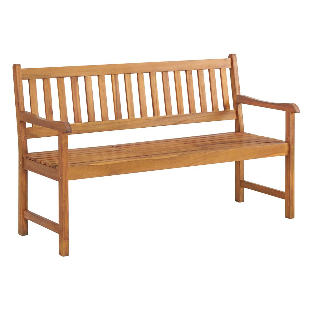 Bristol Two Seat Bench with Pop Up Table. Picture 2