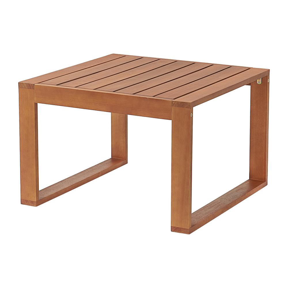 Weston Eucalyptus Wood Cocktail Table. Picture 2