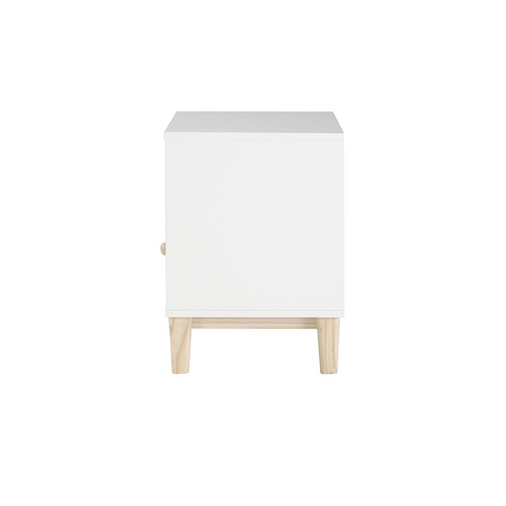 MOD 19 1/2"W One Drawer Nightstand. Picture 5