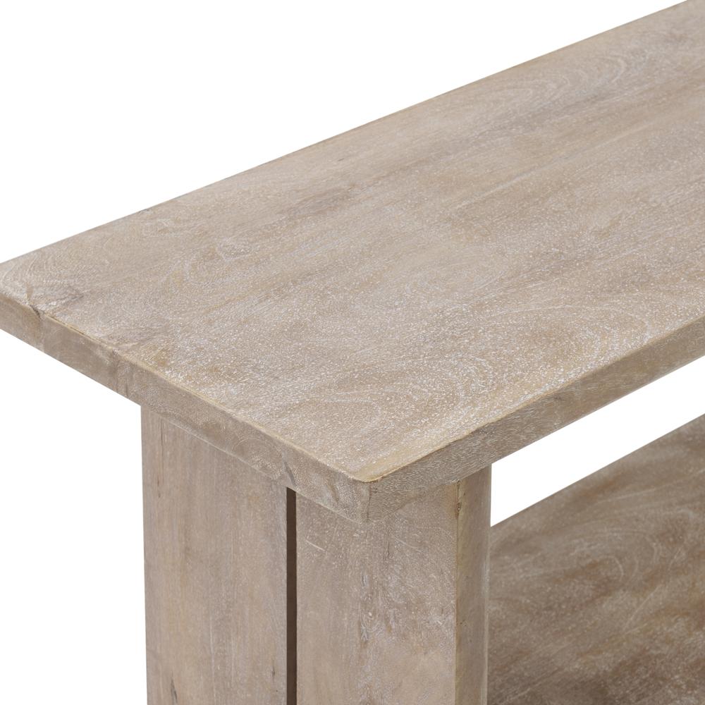 Castleton Mango Wood 40"W Bench. Picture 4