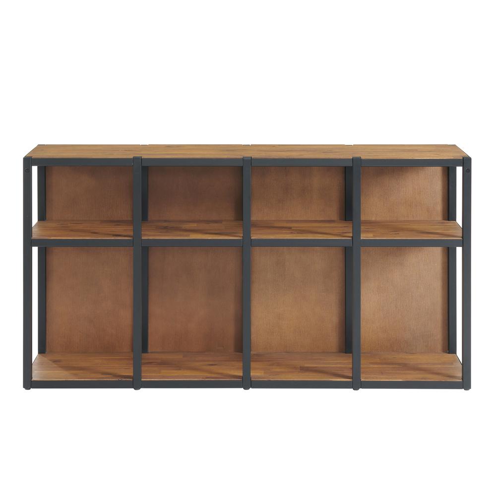 Lloyd 55"W Corner Desk with Storage Credenza. Picture 7