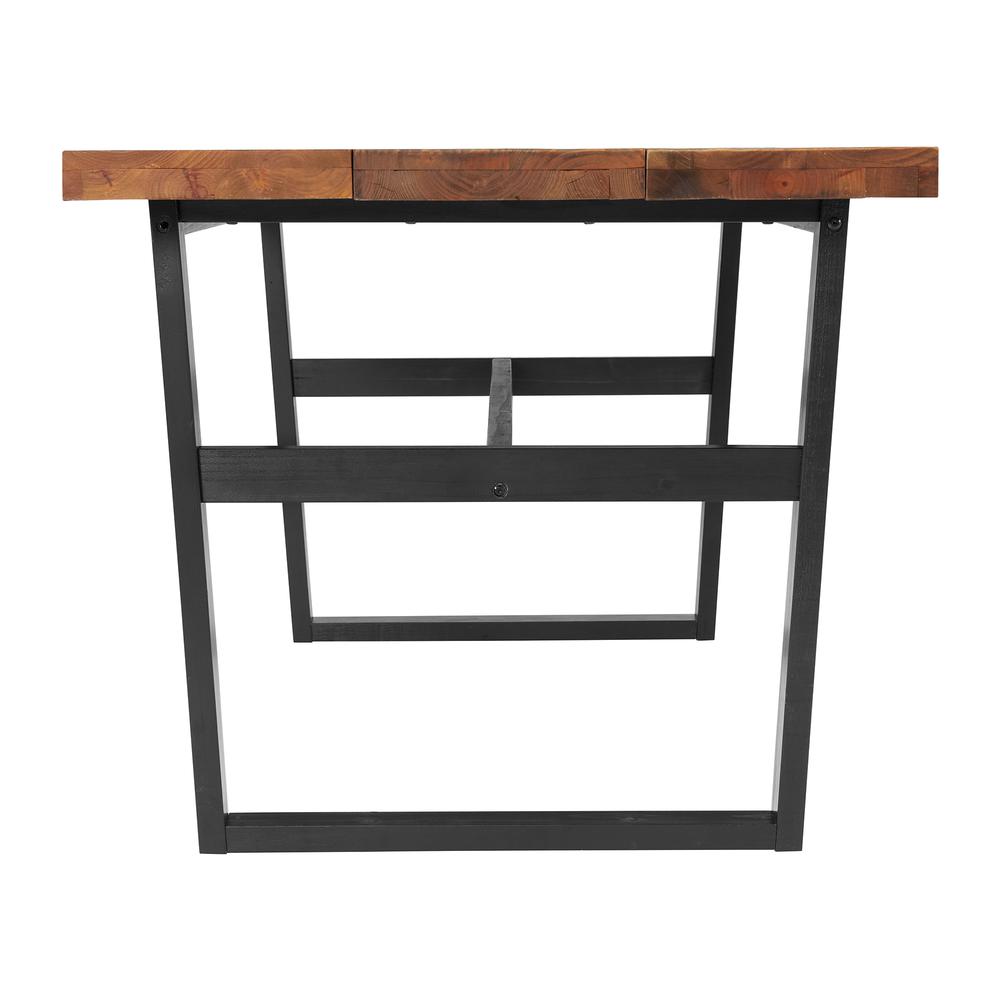 Walden 72" Dining Table with Solid Cedar Top. Picture 3