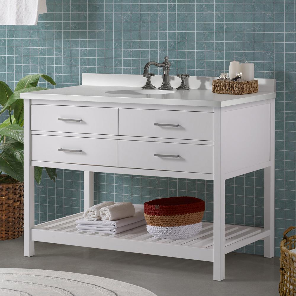 Harrison 48"W Vanity Cabinet Only. Picture 7