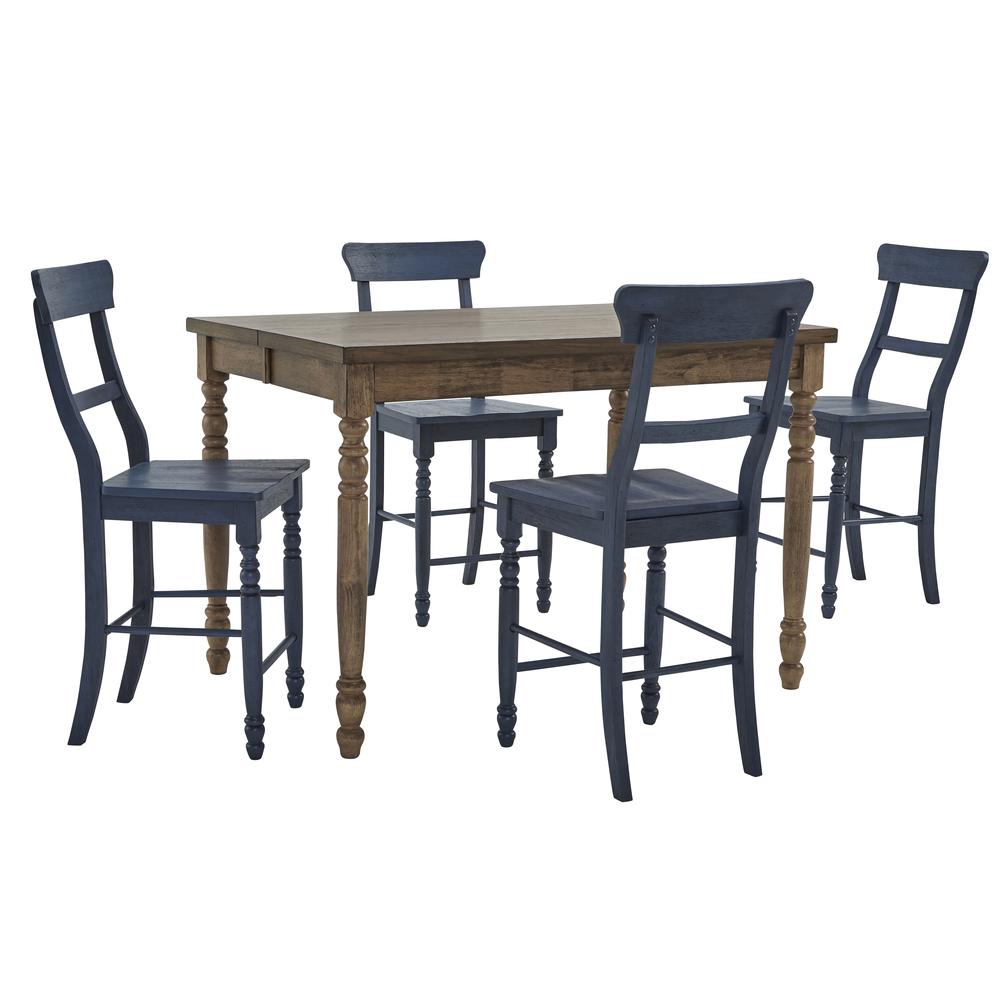 Counter Chair - Navy 2/CTN. Picture 1