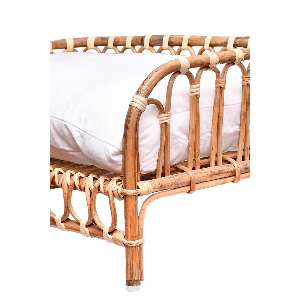 Rattan Pet Bed W/Cushion. Picture 8