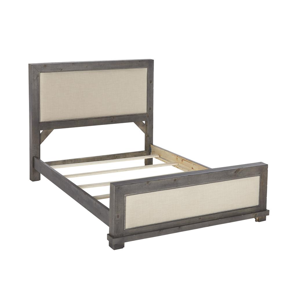 King  Upholstered Bed. Picture 3