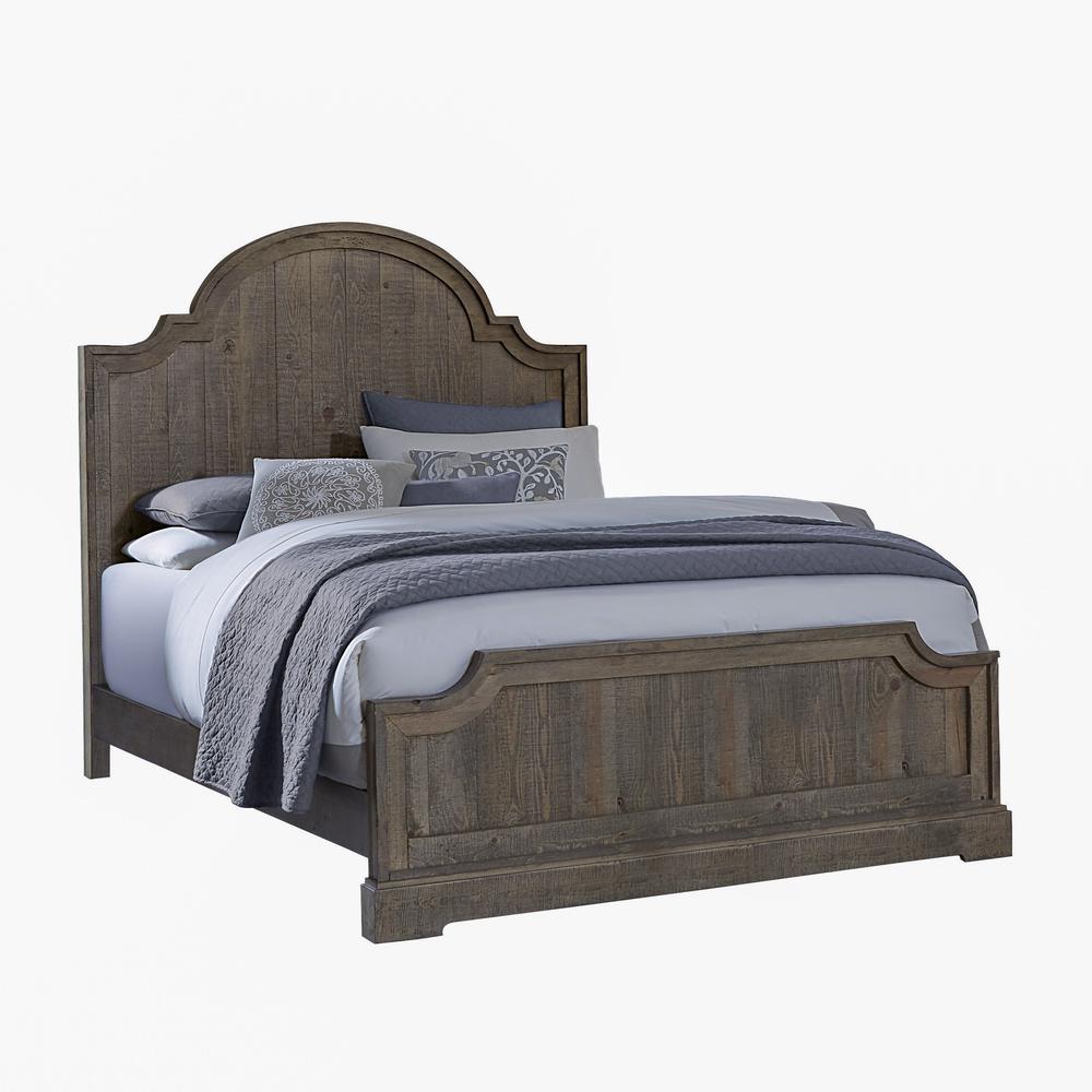 King Panel  Bed. Picture 1