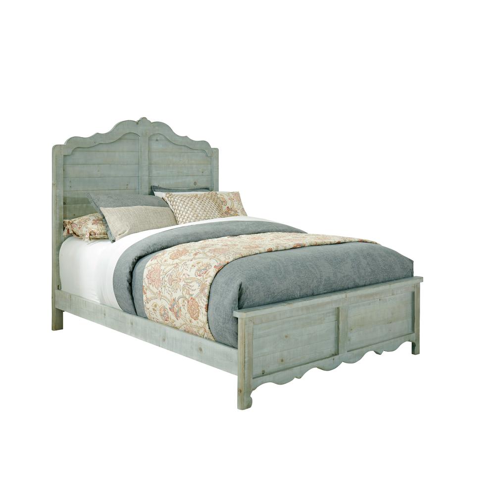 King Panel Bed. Picture 1