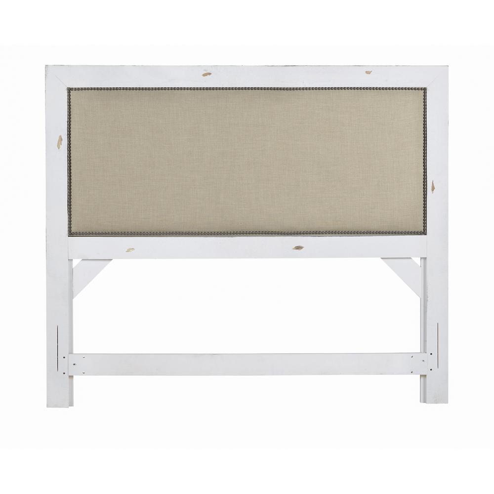 King Upholstered Headboard. Picture 1