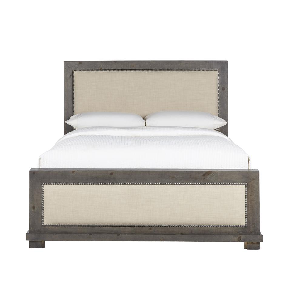 King  Upholstered Bed. Picture 4