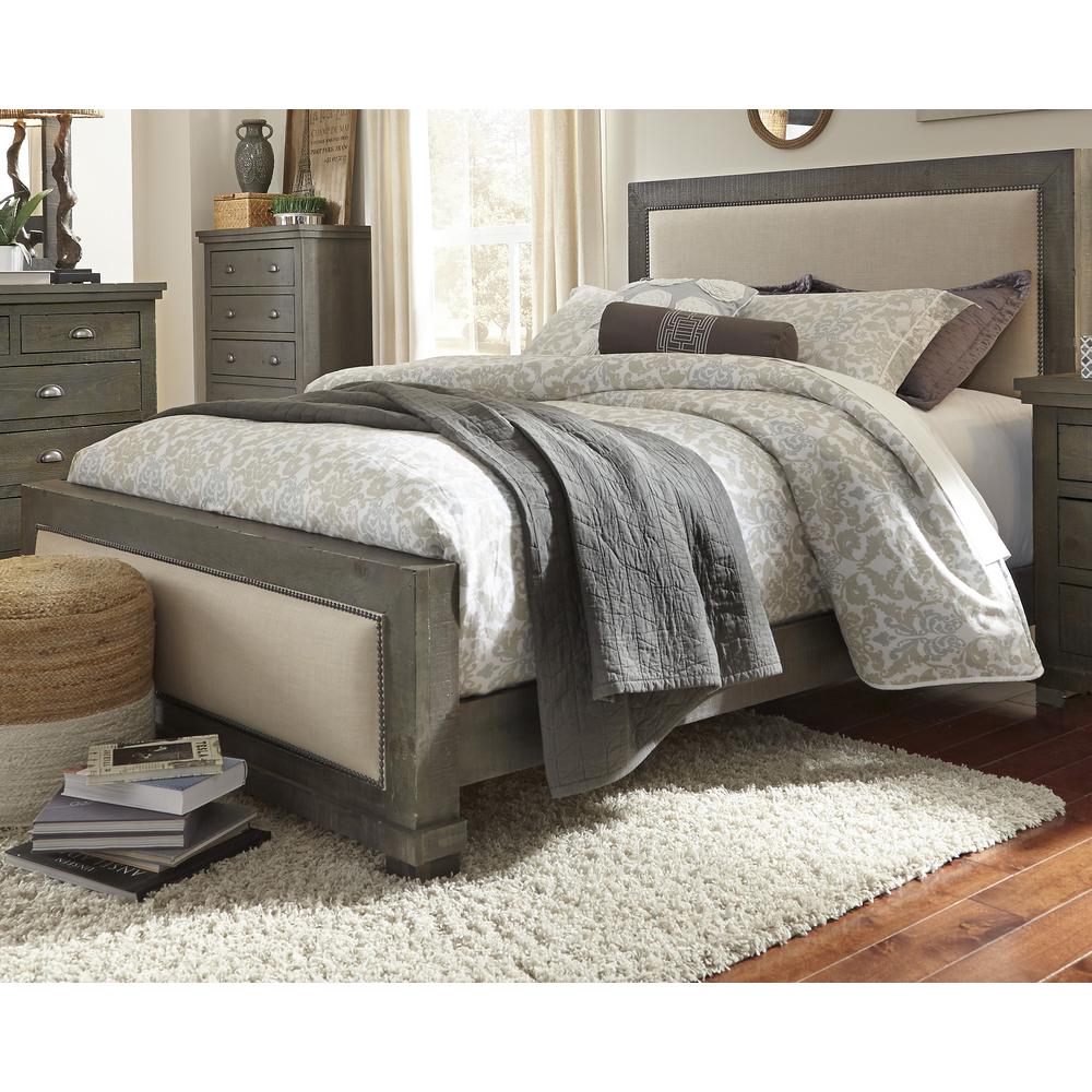 King  Upholstered Bed. Picture 5